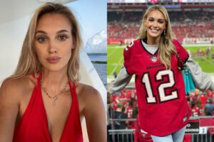 Stunning Slovakian model professes love for Tom Brady as she wears NFL  star's jersey - Daily Star