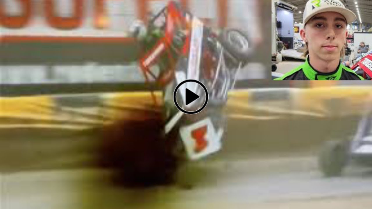 Ashton Accident Video of Horrific Chili Bowl Wreck