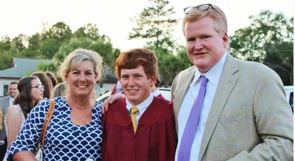 Maggie, Paul and Alex Murdaugh.