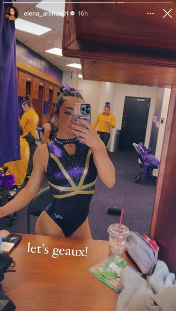 Olivia Dunne And Elena Arenas Sizzles In Lsu Leotards