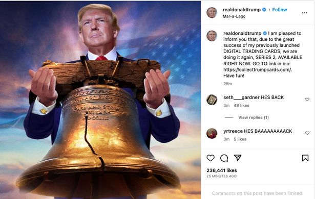 Donald Trump instagram 