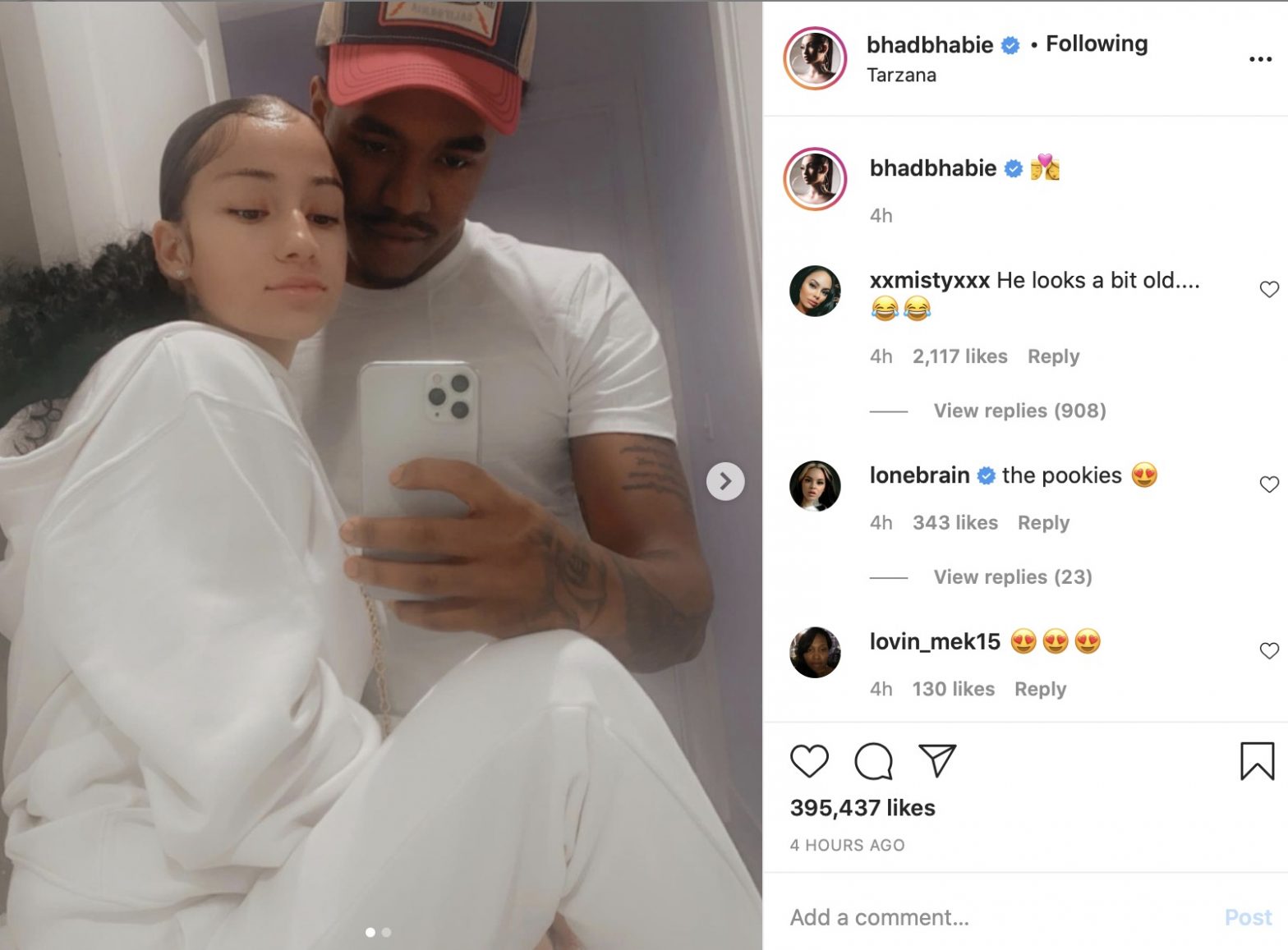 Who is Le Vaughn's boyfriend Bhad Bhabie?