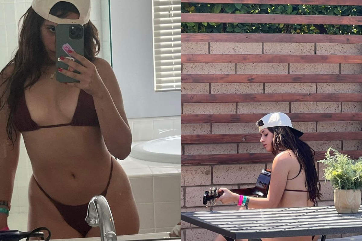 Camila Cabello sizzles in tiny bikini as she flaunts curves