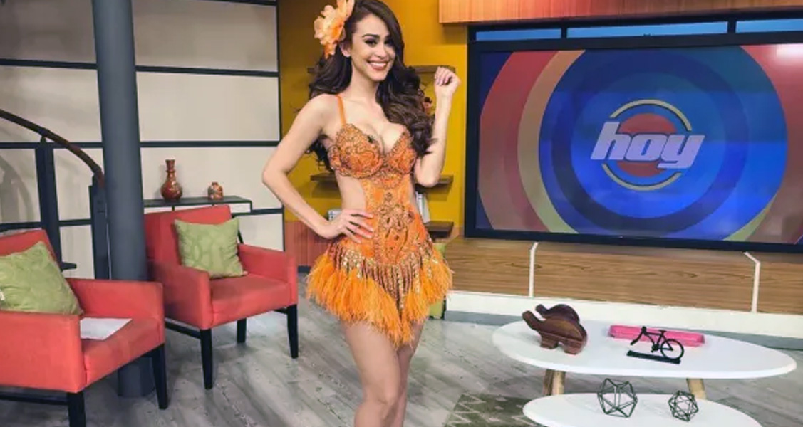1127px x 600px - Yanet Garcia, world's hottest weather girl, starts new career