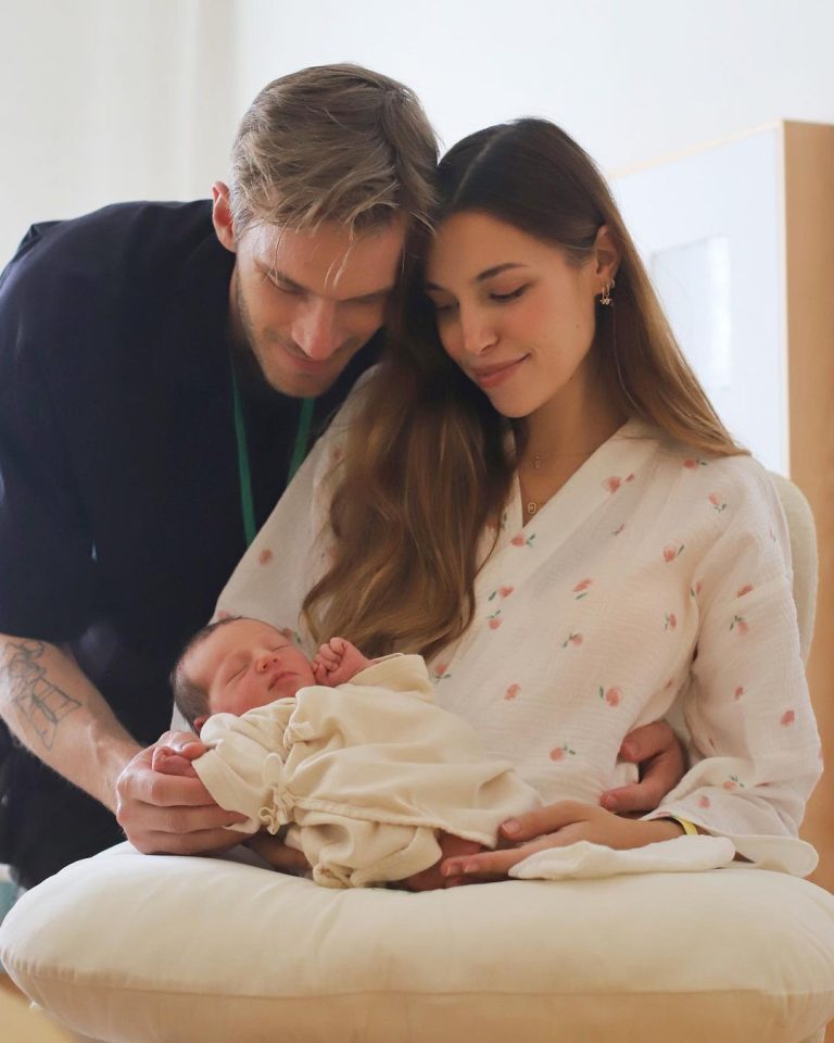 PewDiePie welcomes baby boy